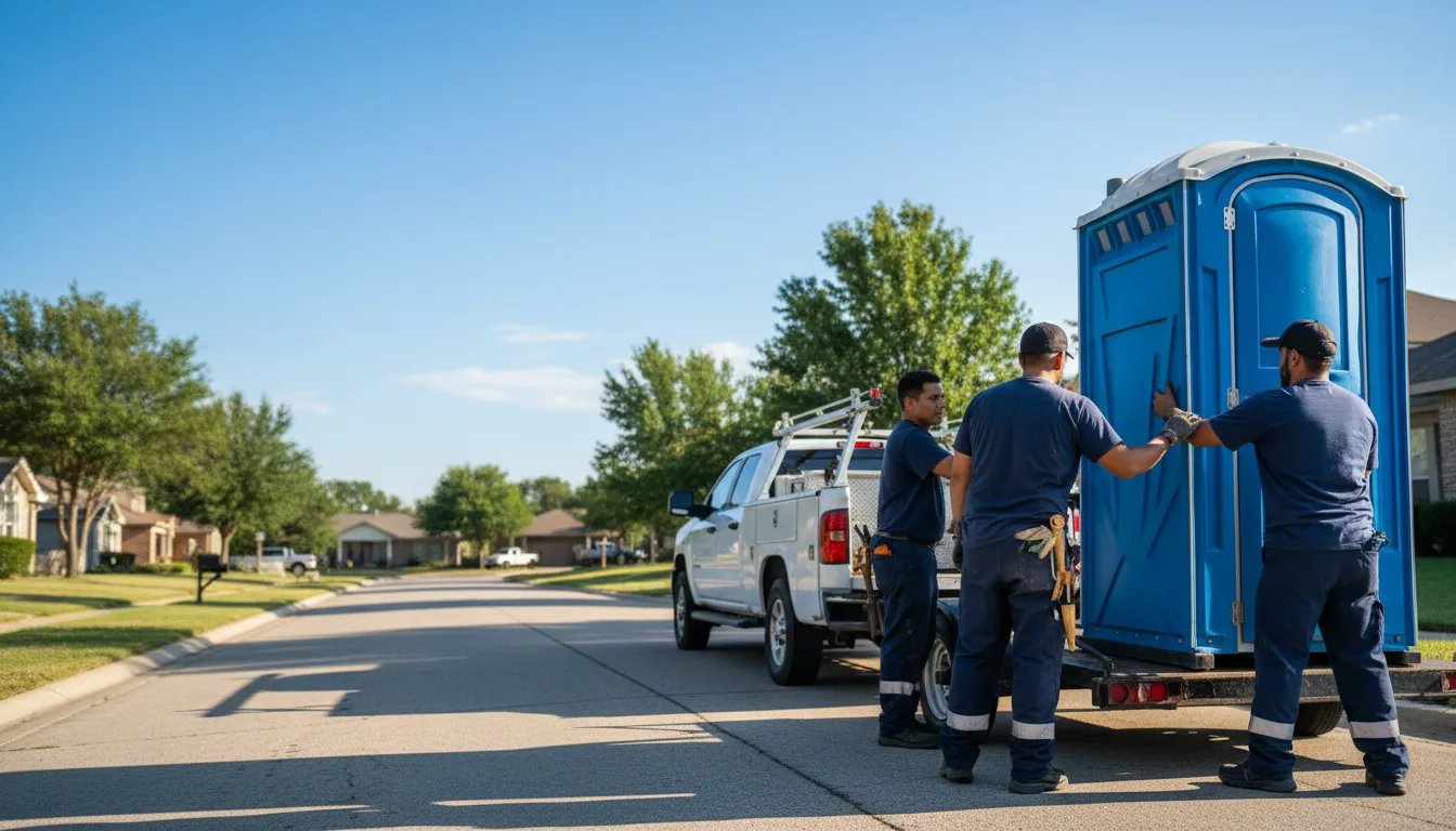 Portable Toilet Rental in Hudson, ME near me